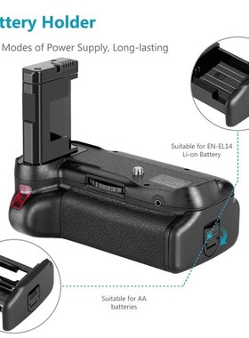 Neewer Professinal Vertical Battery Grip Work with EN EL14a
