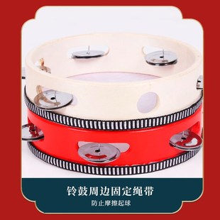 十级考级八角鼓幼儿园老师用儿童打击乐器手鼓摇铃舞蹈考级道具