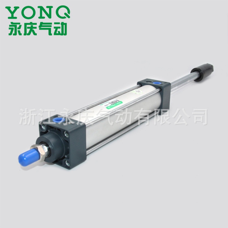 客型可调气缸X50X75X100X125铝合金可T定做 活塞杆气缸