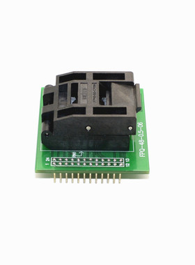 TQFP48转DIP48烧录座 STM32适配器F103C8T6 编程测试座 QFP48-0.5