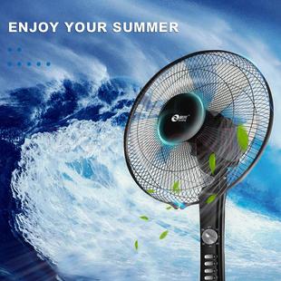 Stand fan Control Fan Table Remote Floor Leaves Electric