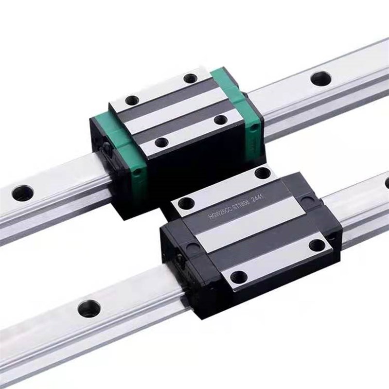 精密直线导轨滑块上银通配HGH15/20/25/30/35/45/55/CA方形法兰