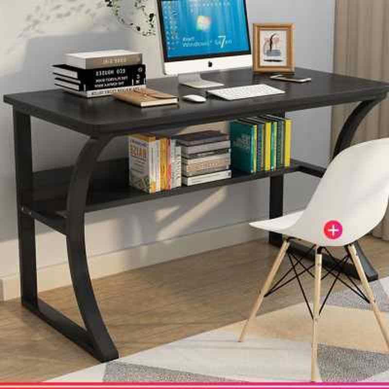 电脑桌子台式家用简约现代小桌子椅子一套学生宿舍简易学习书桌o