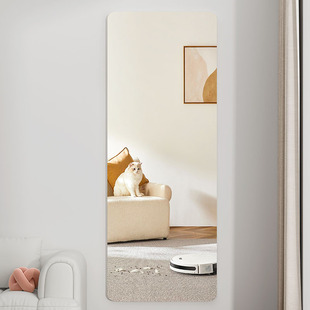 亚克力镜子家用衣柜墙面全身试衣镜贴墙自粘软镜面贴纸高清穿衣镜