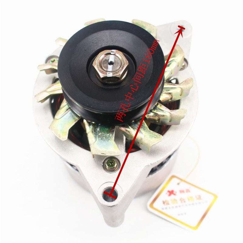 JF11小型堆高机拖拉机堆高机时风农用车五征三轮车硅整流发电机12