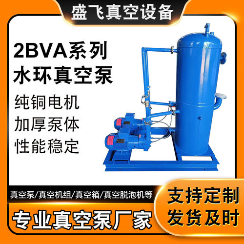 定制2BVA水环式真空泵厂家工业高真空增压水循环不锈钢真空泵气泵