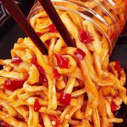 江西特产农家香辣萝卜条下饭菜开胃美味萝卜干香辣嘎嘣脆咸菜剁椒