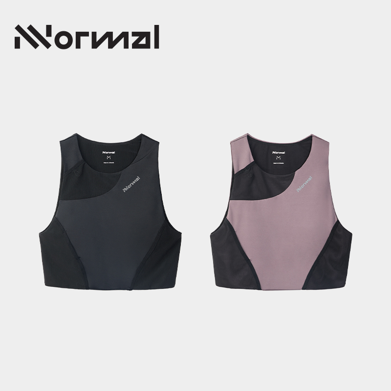NNormal Race Bra 运动内衣越野跑训练一体式外穿背心女高弹减震