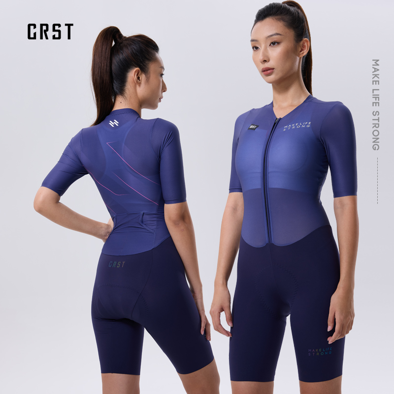 CRST竞技连体骑行服女款