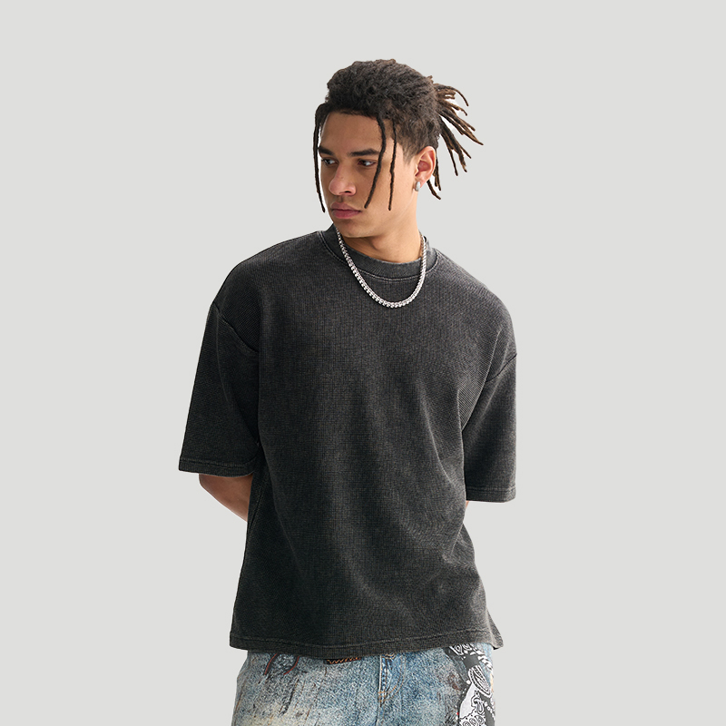 新款潮流美式复古T恤夏季新款