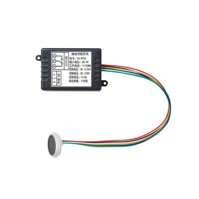 指纹识别开关继电器模块电容式感应改装门禁灯具车设备启动FP1K