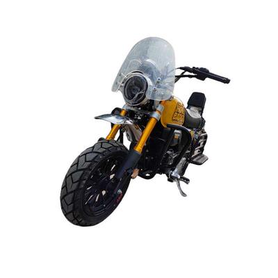 适用于银钢摩托车蜜獾前保险杠 防摔护杠YG150-22H改装一字杠配件