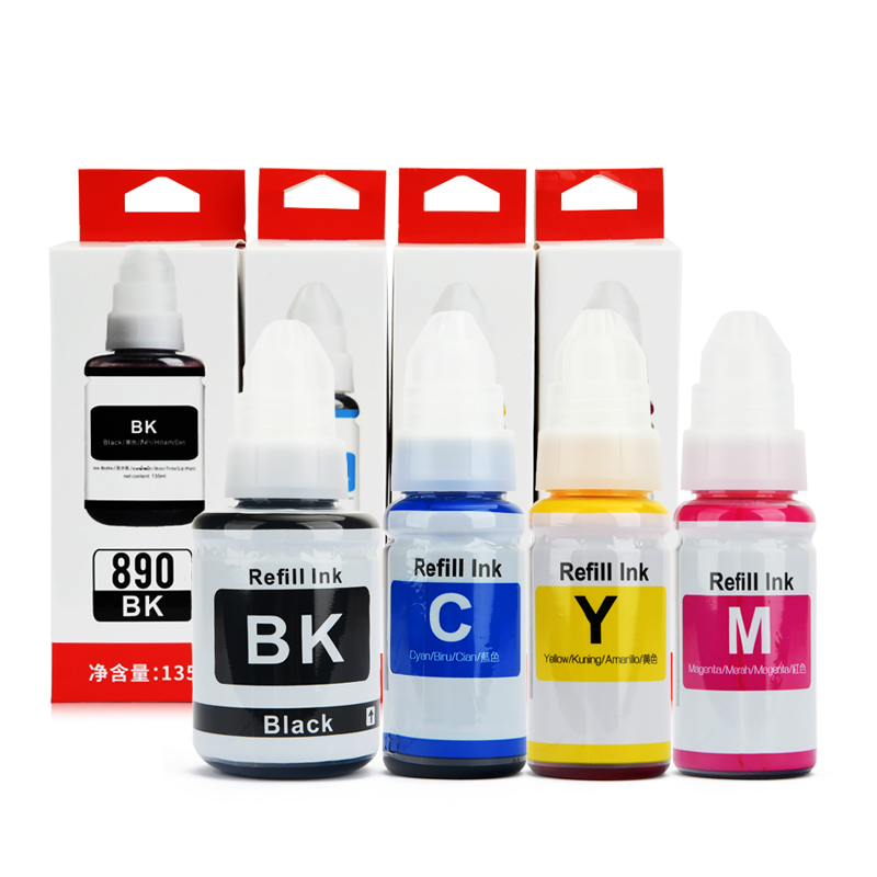 适用佳能GI-890墨水G1800 G2800 G3800 G4800 MP288 G1810 G2810