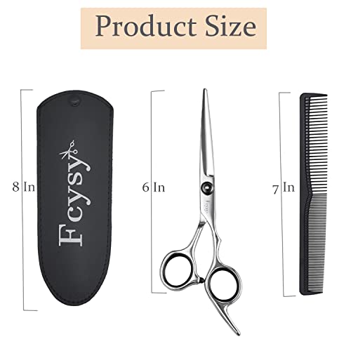 Haircut Scissors for Hair Cutting  Fcysy Professional 6 Inch