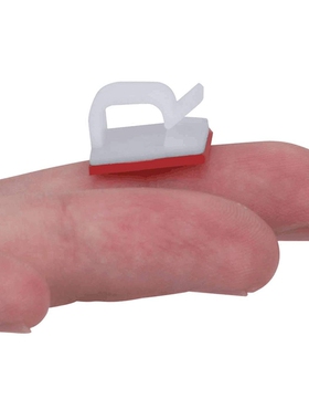 好货100 Self-Adhesive Cable Management Clips, Suitable for T