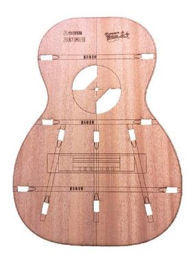 Wooden Guitar Making Templates for 26inch Ukulele  Builder