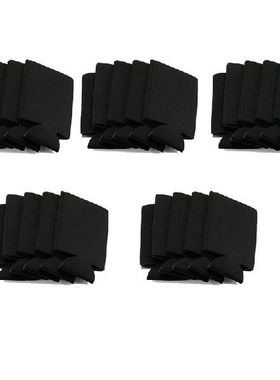 Bulk Can Coolers (25-Pack) Blank Foam Sleeves Plain Soft