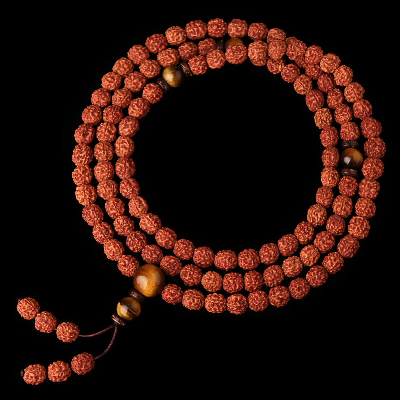 五5瓣小金刚菩提子手串108颗文玩佛珠念珠菩提原籽男女士手链项链