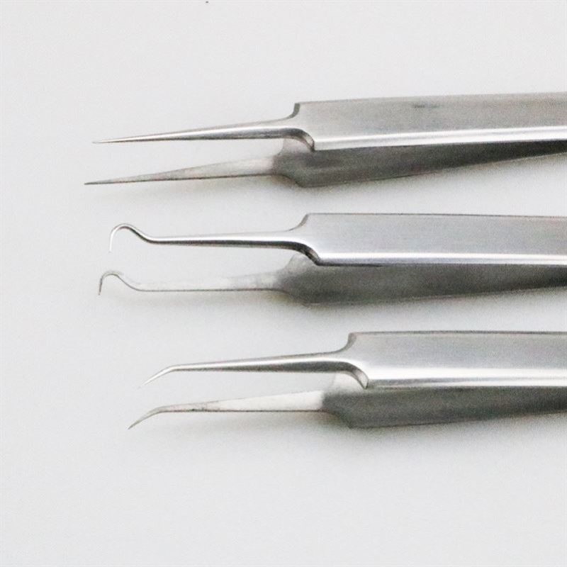 Tweezers 3 Designs for Nail Art/Face Care/Eyelash