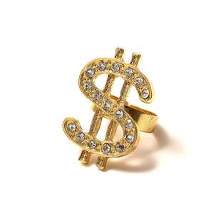hip dollar mens ring hop sign
