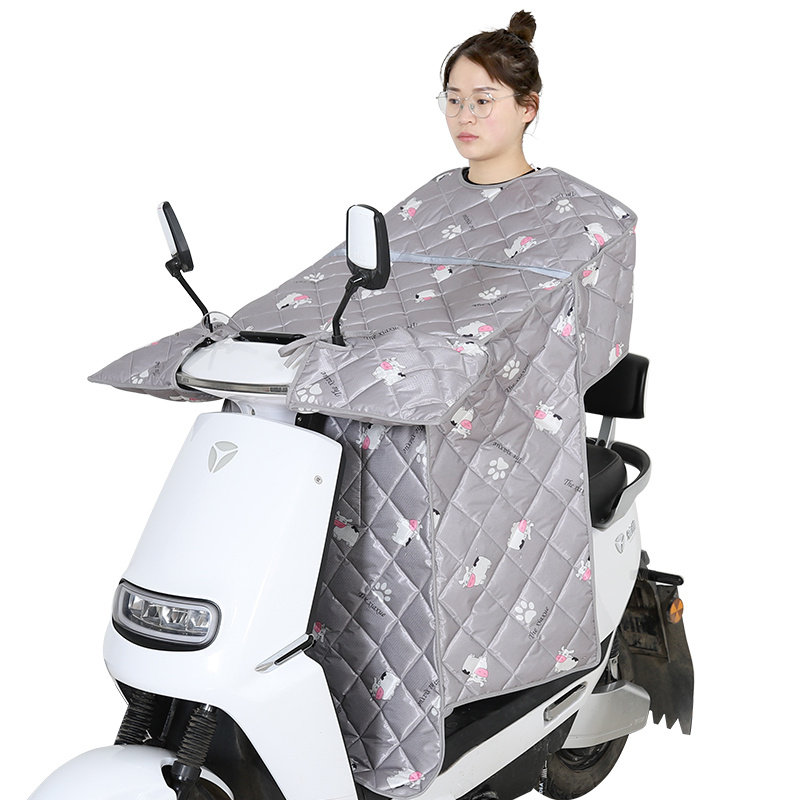 电动车挡风被电瓶车四季通用款2021新款冬春秋夏电单车挡风罩加大