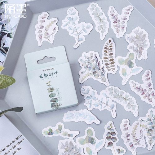 Cute cat Label Kawaii Diary Handmade Adhesive PaperZ Flake