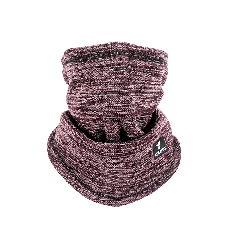 YIPINU跨境秋冬季保暖围脖男女骑行面罩加厚防寒脖套摇粒绒头套