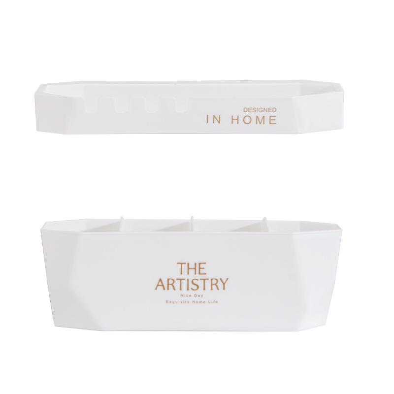 北欧沥水雨伞收纳层架黏贴免打孔家用雨伞置物桶架墙面玄关雨伞架