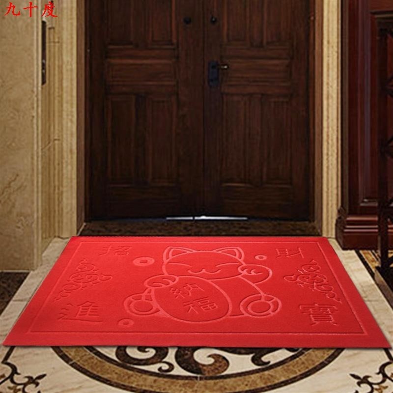 Entrance door mat home door outdoor mat outside anti-theft
