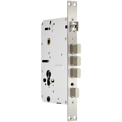 7068型指纹锁专用锁体24 240双快双活圆头霸王密码锁电子智能锁体