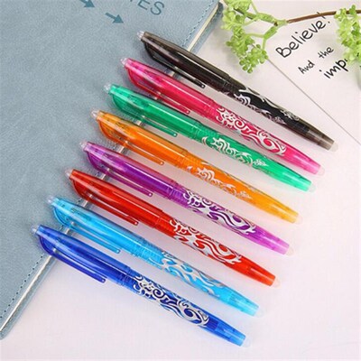 fvvghghjjb8pcs/lot Colorful design erasable gel pens School