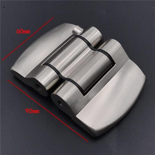 不锈钢精密铰链公共厕所化妆室隔板配件五金弹簧平门合页叠门铰链