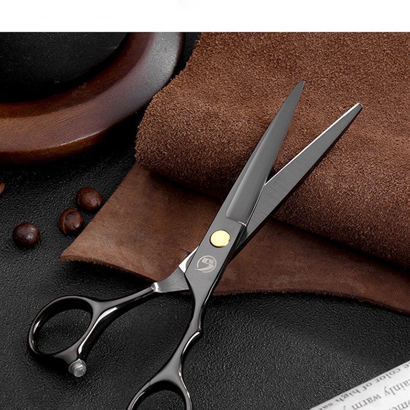 理髲剪刀专业家用无痕打薄黑色不锈钢美发刀剪平剪牙剪修浏海神器,个人护理/保健/按摩器材,其它美发工具,淘宝优惠券,粉丝福利购,淘宝优惠卷