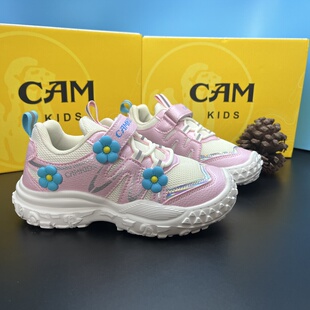 网面透气防滑软底儿童跑步 8598新款 商场撤柜CAM男童运动鞋 秋款