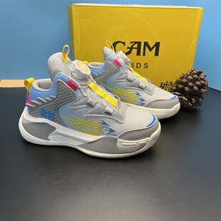 新款 篮球鞋 网面透气防滑软底儿童跑步 秋款 商场撤柜CAM男童运动鞋