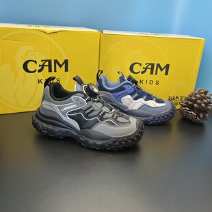 网面透气防滑软儿童跑步童鞋 8581新款 秋款 商场撤柜CAM男童运动鞋