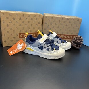 网面皮面透气防滑软儿童跑步 8589新款 商场撤柜CAM男童运动鞋 秋款