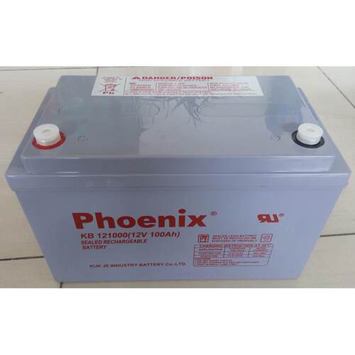 全新凤凰Phoenix蓄电池KB12650铅酸免维护12V65AH太阳能UPS直流屏
