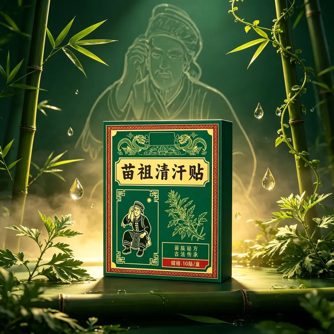 苗祖清汗贴温和亲肤养护外用通用