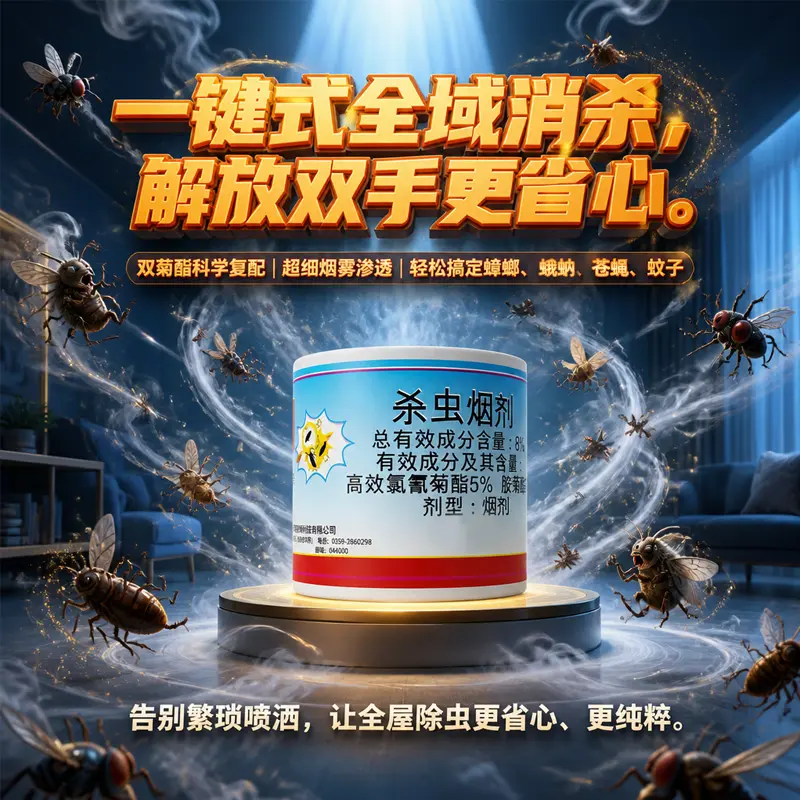 杀虫烟雾弹灭跳蚤除蟑螂药神器