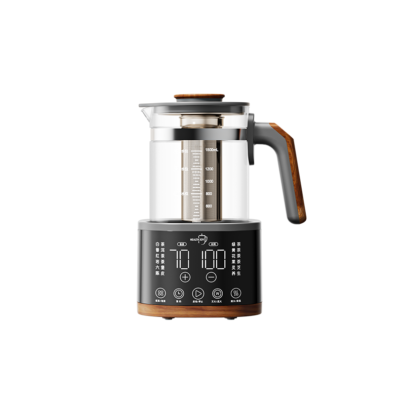 Health joy煮茶器文武火养生茶专用家用纯钛材质茶饮机电热烧水壶