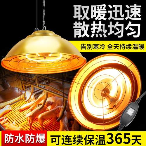 养殖场专用卤素猪用保温灯