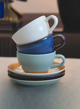 IPM HOME俄皇陶瓷LAND ART系列北欧风高级感精致咖啡下午茶杯碟