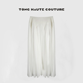 春夏褶皱飘逸感气质轻奢轻熟风半身裙 如天鹅般优雅 YQ115