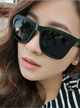 墨镜男小辣椒太阳镜新款复古蹦迪大框圆脸开车驾驶显瘦太阳镜