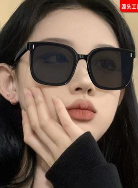 新款墨镜大框显脸小韩版潮流黑框网红同款街拍爆款太阳镜女