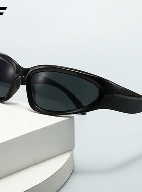 时尚户外运动开车墨镜男女欧美个性风网红蒸汽朋克加厚太阳镜