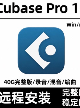 Cubase15Pro中文版音乐制作编曲录音混音软件远程安装支持Win/mac
