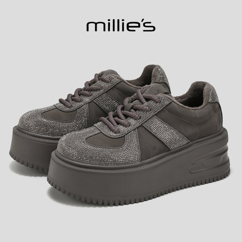 MILLIE'S/妙丽厚底休闲鞋女