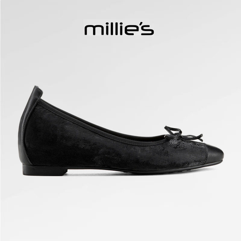 MILLIE'S/妙丽蝴蝶结芭蕾舞鞋